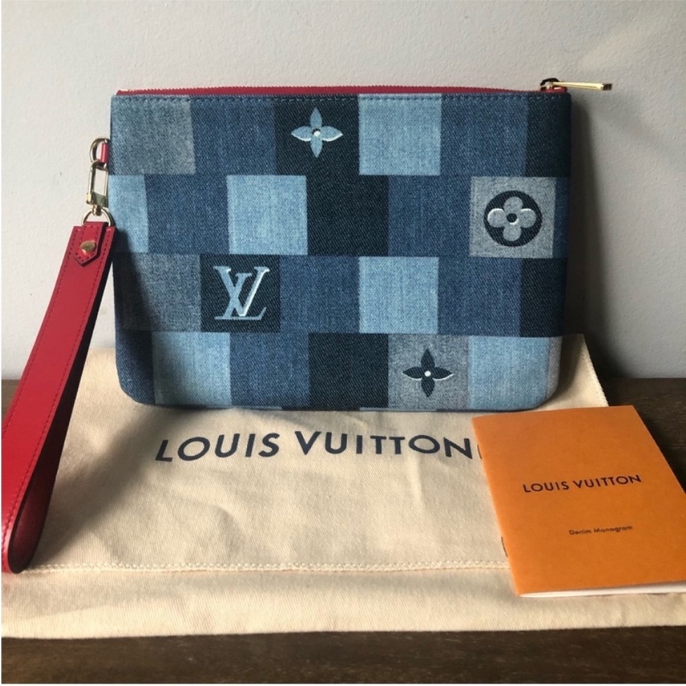NEW Louis Vuitton Denim Bag